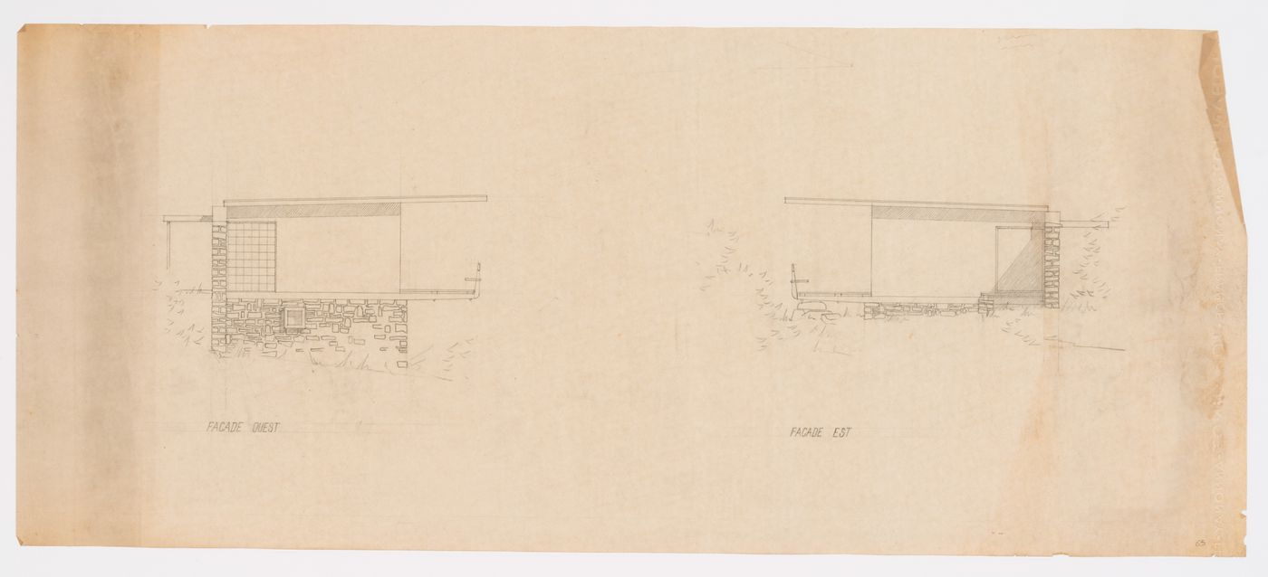 Elevations for a Single-family House in Chandigarh, India