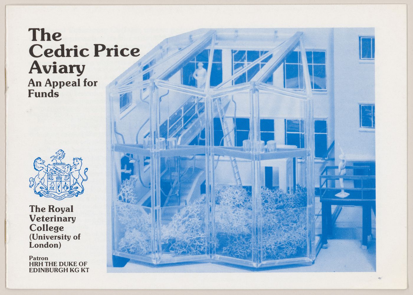 Brochure "Cedric Price Aviary: An Appeal for Funds"
