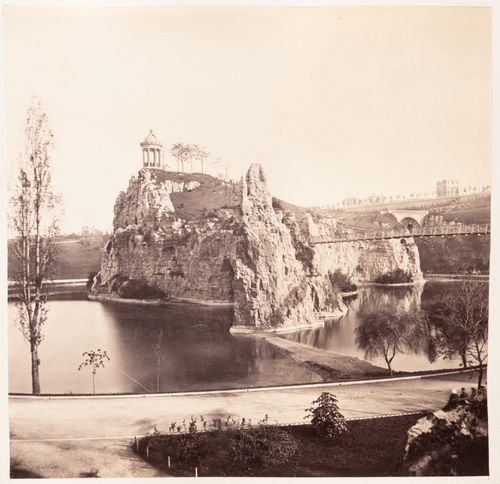 Plate from album ''Buildings, parks and streets of Paris, Versailles and environs, France''