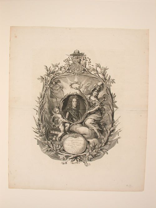 Portrait bust of Eugènes, Prince of Savoy and Piedmont