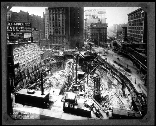 Plate from album ''Hotel McAlpin, New York City 1911-12''