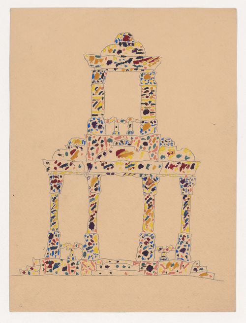 Visionary design for a two-story pavilion