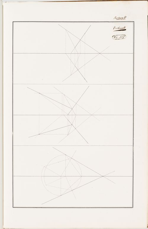 Three geometry exercises