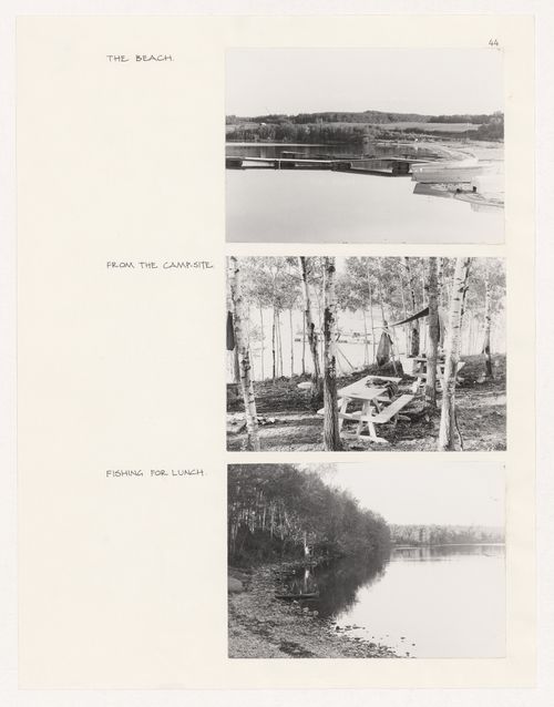 Master's thesis by J.J. Boon about building project at Saddle Lake, Alberta