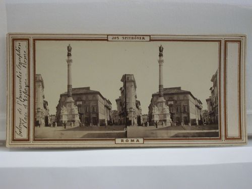 Colonne de l'Immaculée Conception, Place d'Espagne, Rome, Italy