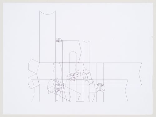 Schematic plan, Biozentrum - Biology Center for the J.W. Goethe University, Frankfurt am Main, Germany