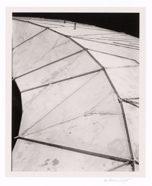 Standing seam roof, from the series The David and Gladys Wright House