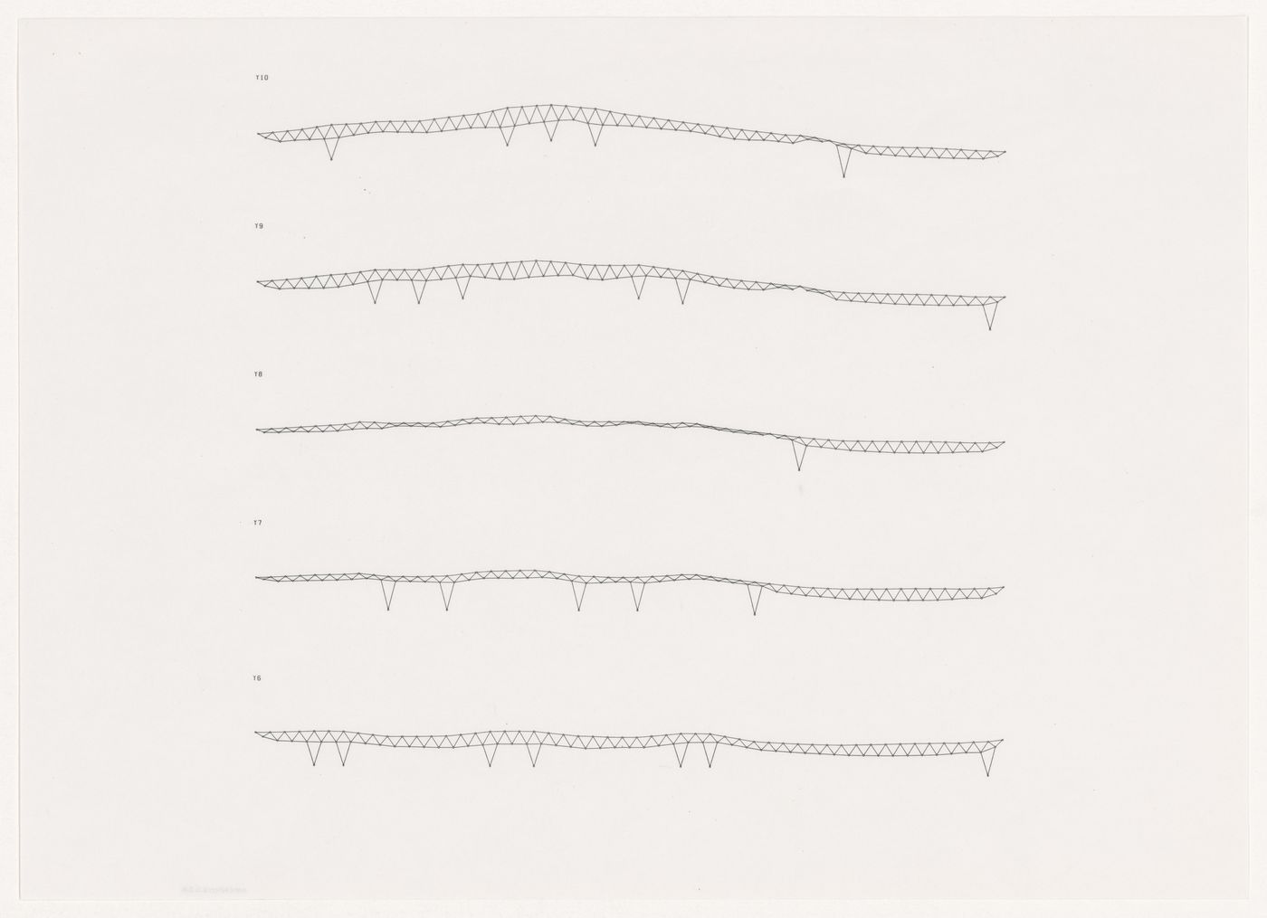 Roof sections for Odawara Municipal Sports Complex, Odawara, Japan