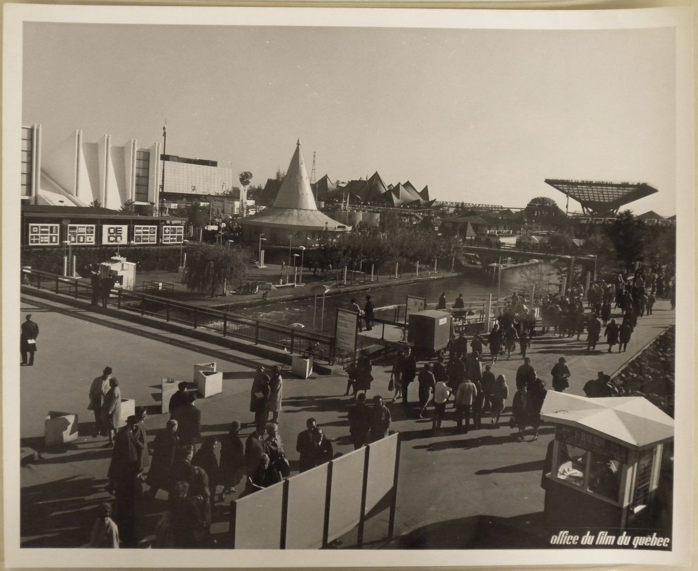 Partial view of the Île Notre-Dame site, Expo 67, Montréal, Québec