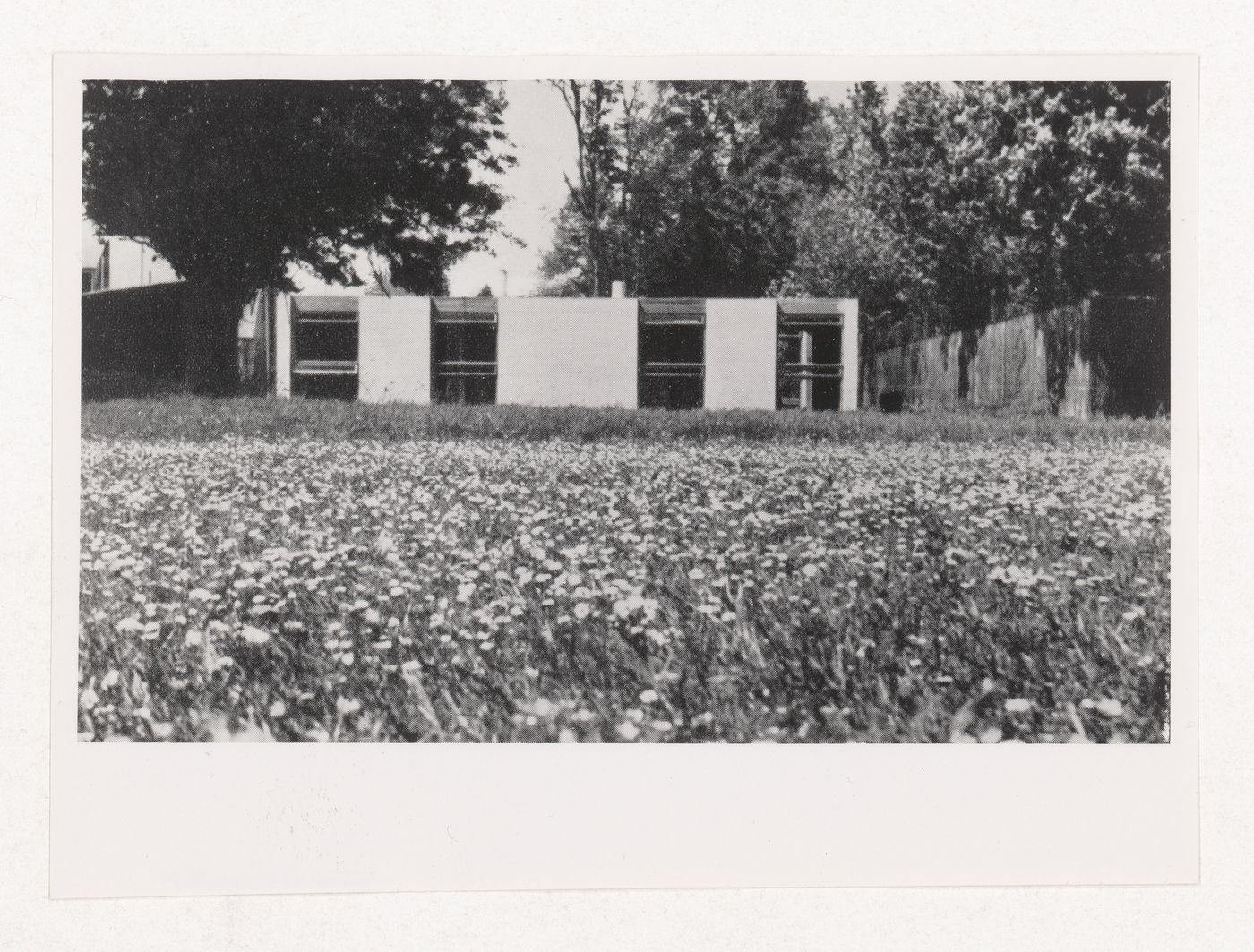 View of model for House near Cowes, Isle of Wight, England