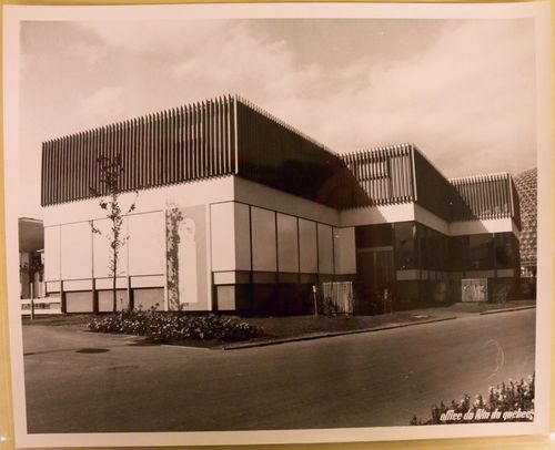 View of an unidentified pavilion, Expo 67, Montréal, Québec