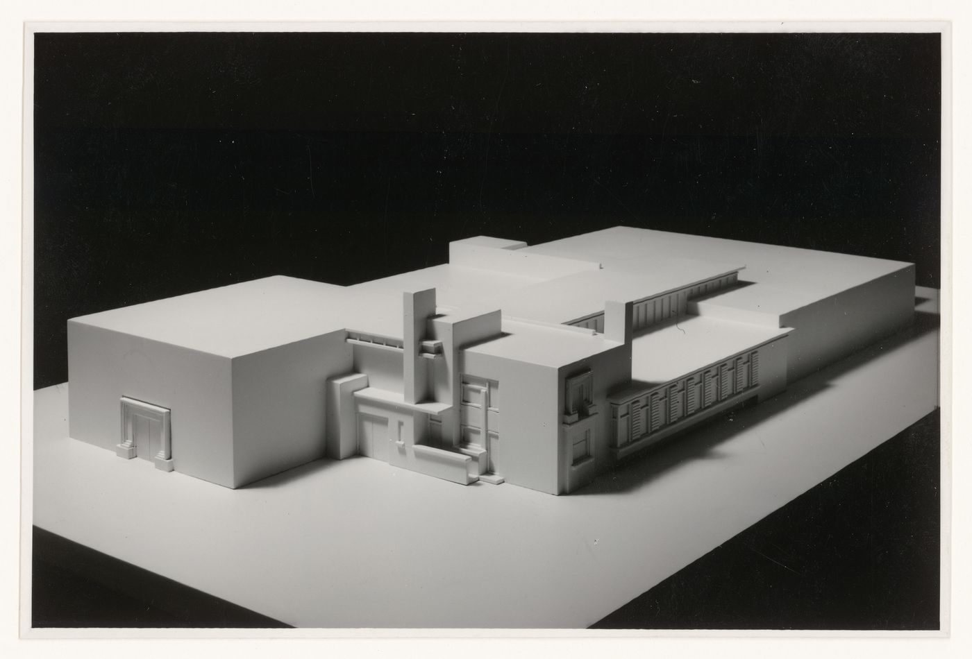Photograph of a model for a winery, Purmerend, Netherlands