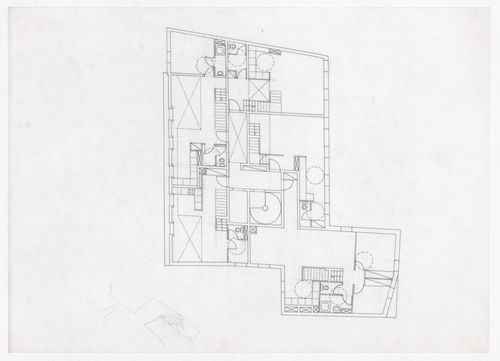 Floor plan for Edificio de Habitaçäo Montreuil (Hamo), Montreuil, France