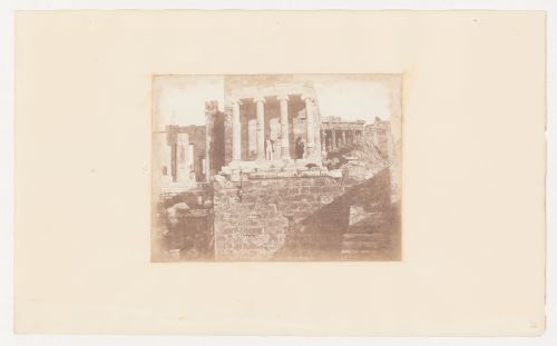 The Temple of "The Wingless Victory" - western front