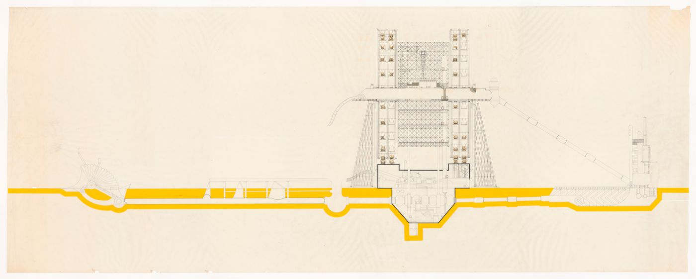 Longitudinal section for Piper