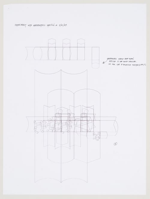 Schematic plan, Biozentrum - Biology Center for the J.W. Goethe University, Frankfurt am Main, Germany