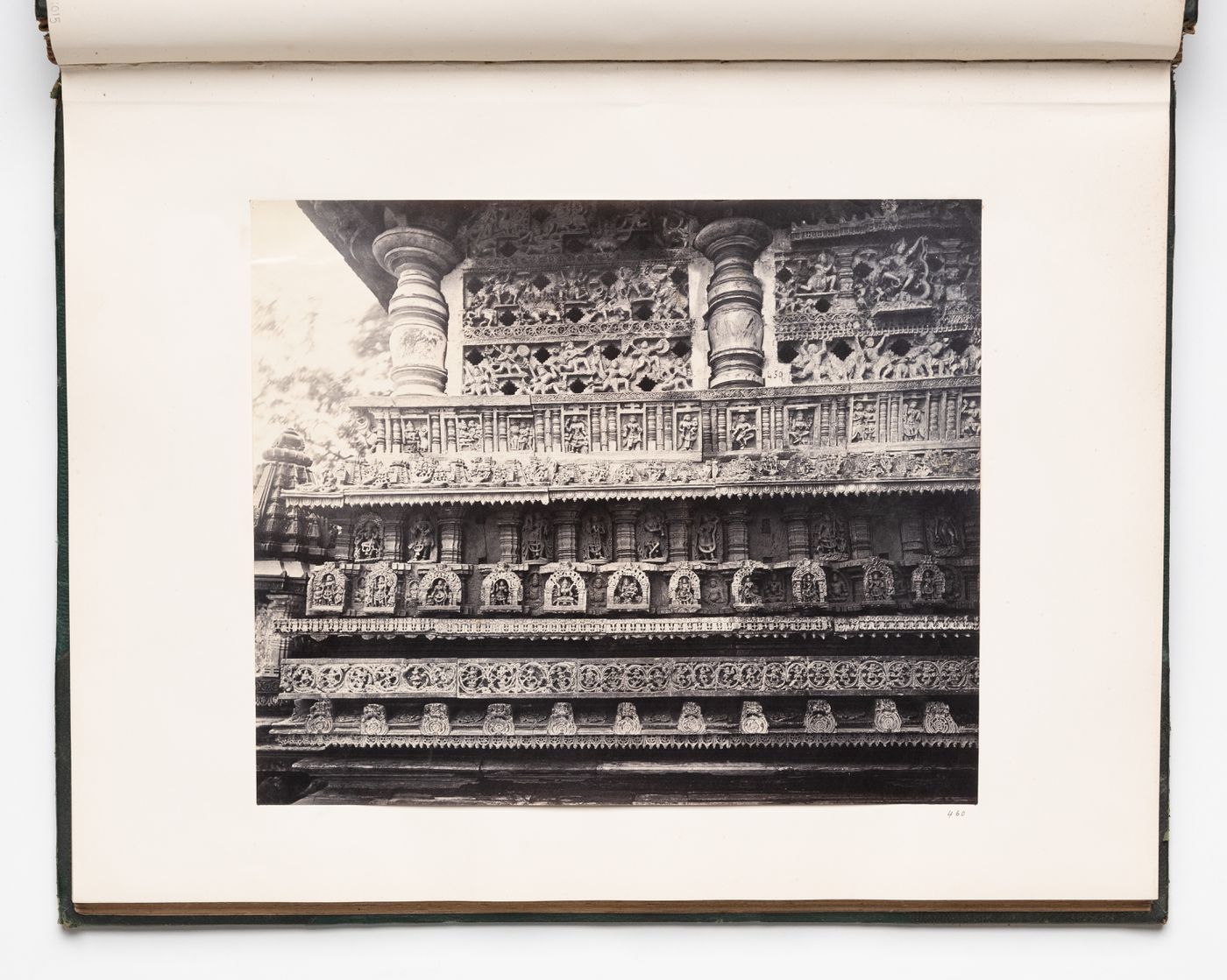Partial view of the south entrance to the Chennakesava Temple, Belur, India