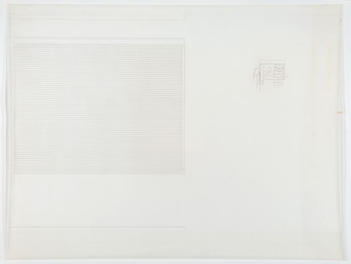 Axonometric for Cemetery for the Ashes of Thought