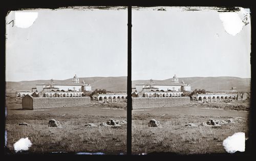 Stereograph of of Mission San Luis Rey de Francia, California, United States of America