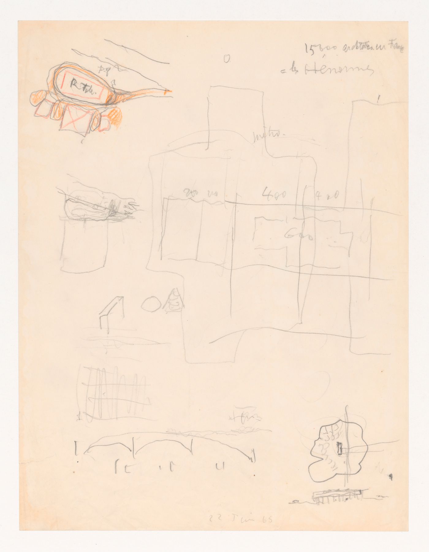 Dessins non-identifiés