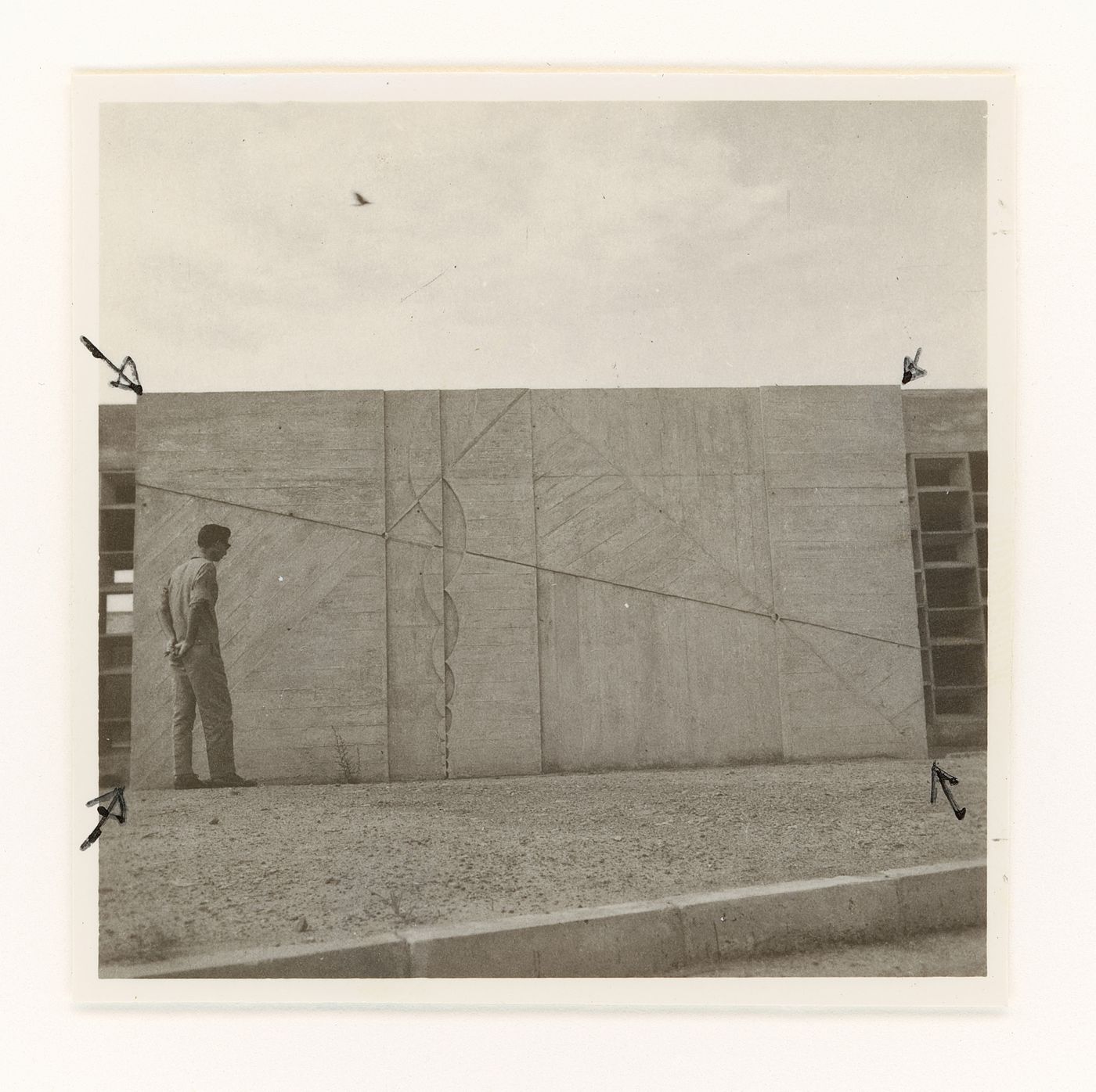 Photograph of modular wall, Ludhiana, India