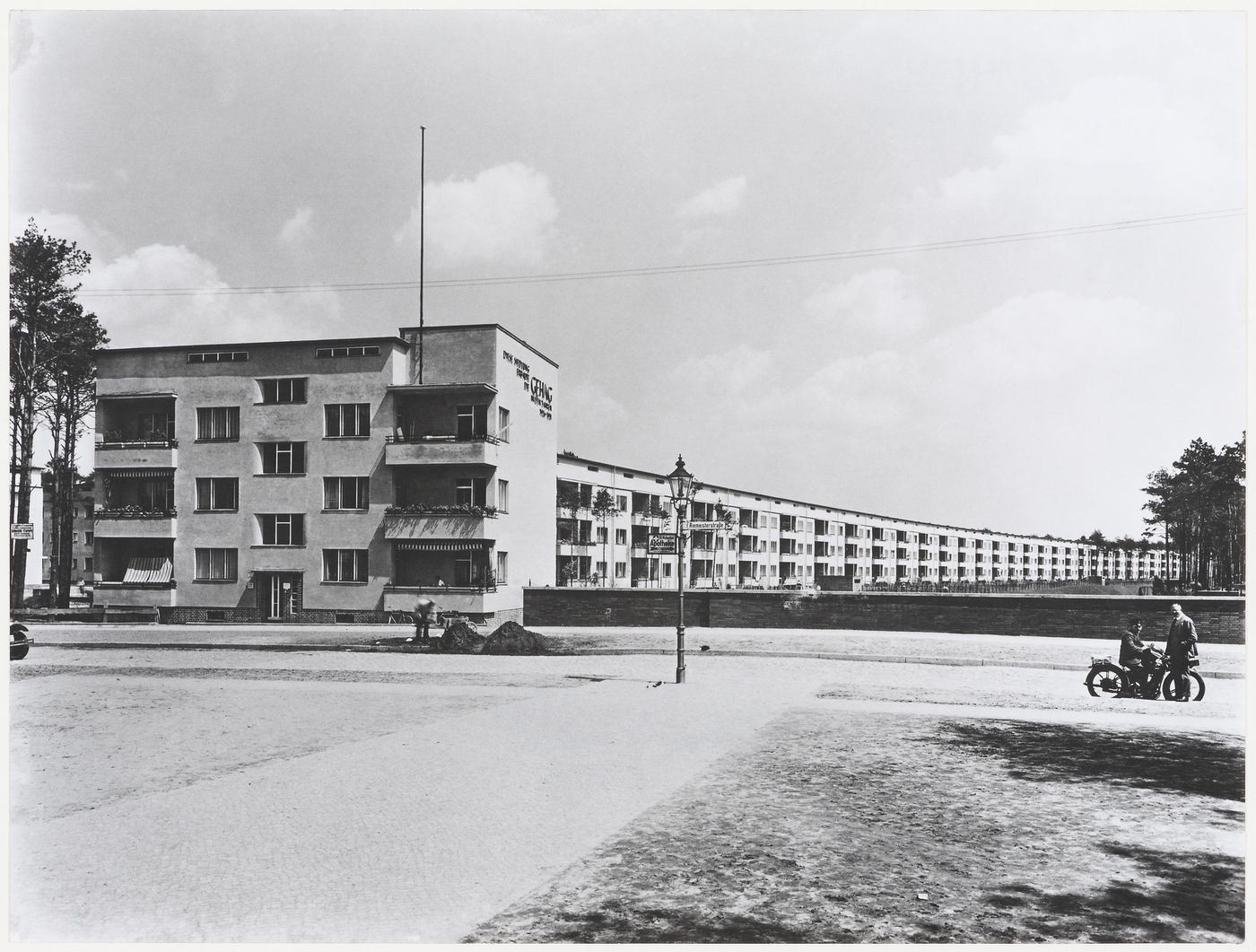 Partial view of Onkel Toms Hütte Housing Estate, Berlin