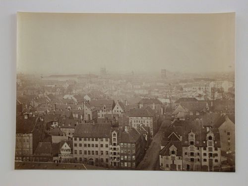 Partial view of Copenhagen, Denmark