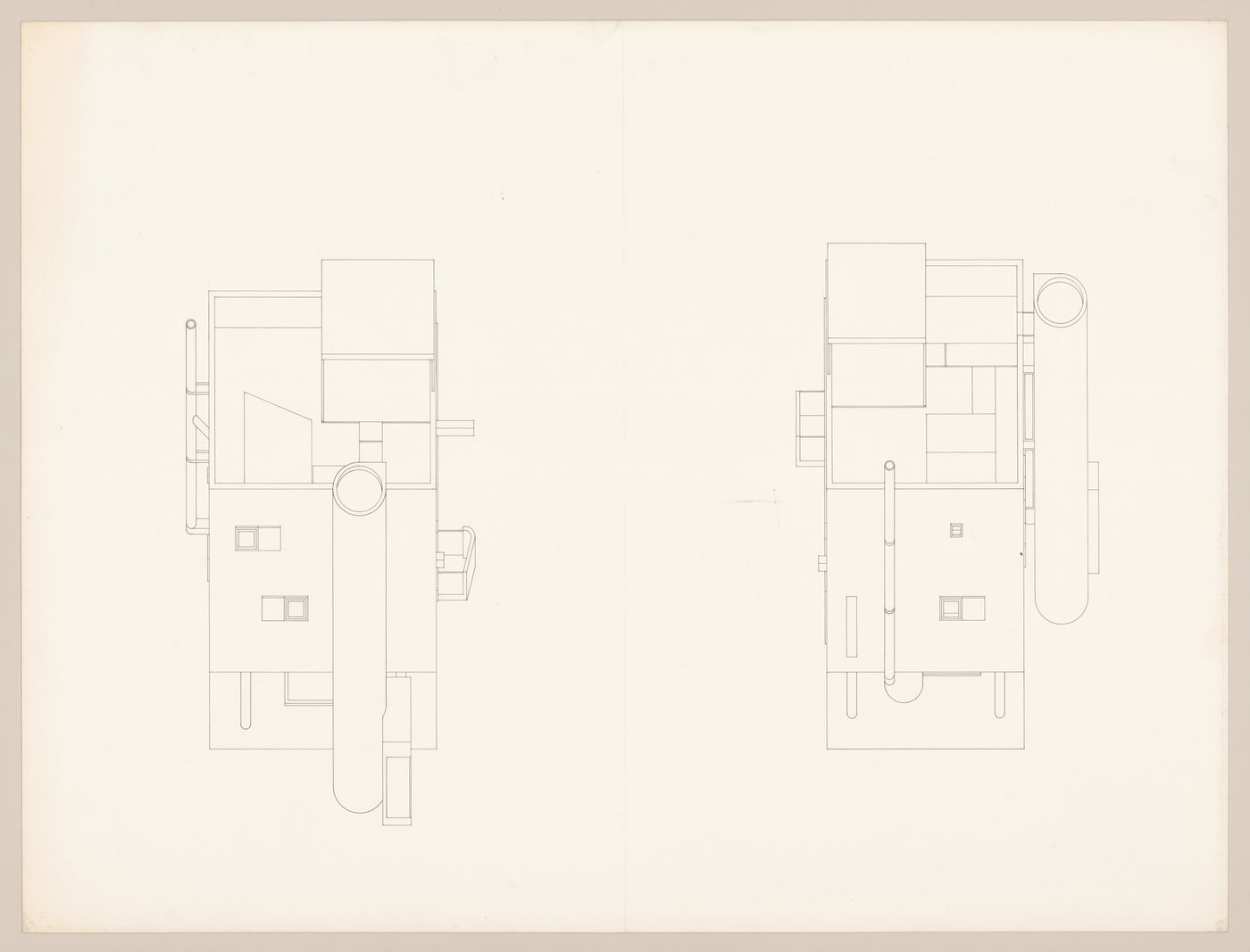 Axonometrics for Bernstein House