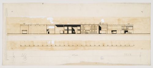 Eastern elevation, Inter-Action centre, London