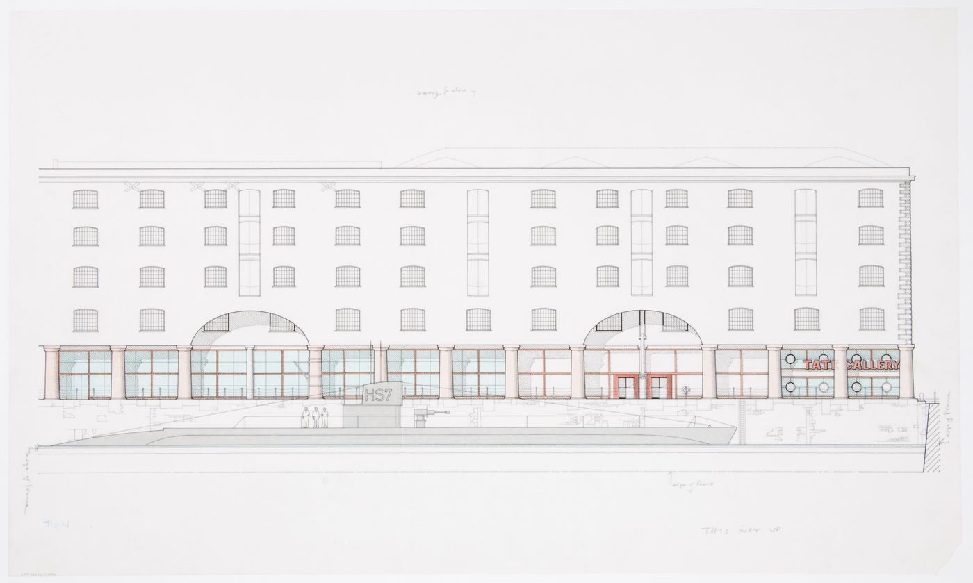 Tate Gallery Liverpool, Liverpool, England: elevation