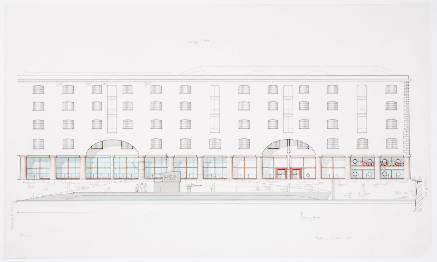 Tate Gallery Liverpool, Liverpool, England: elevation