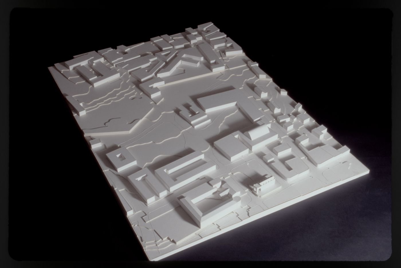 View of model for Plano de Pormenor do Rossio de São Brás, Évora, Portugal
