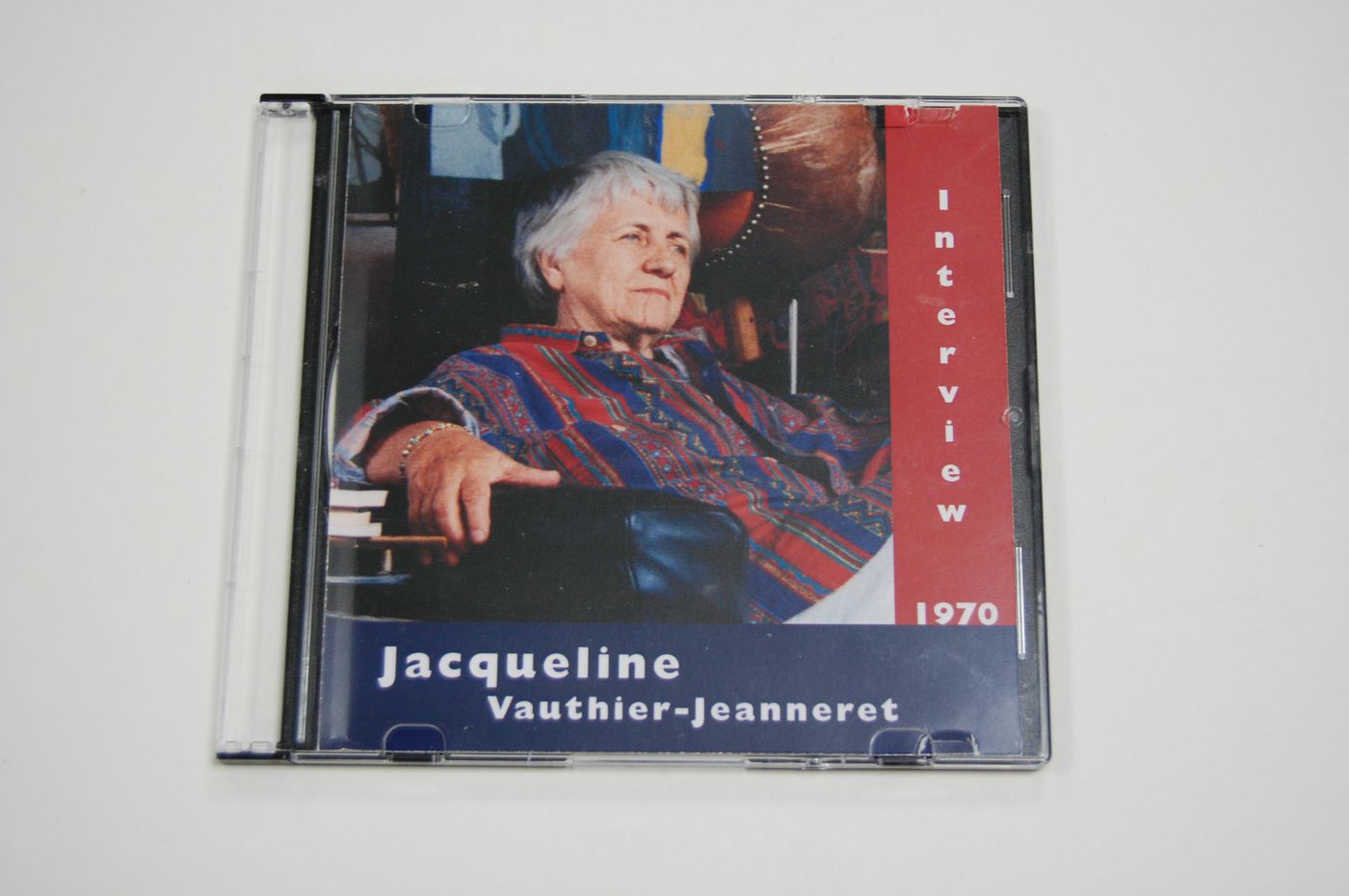 Radio interview of Jacqueline Jeanneret in 1970