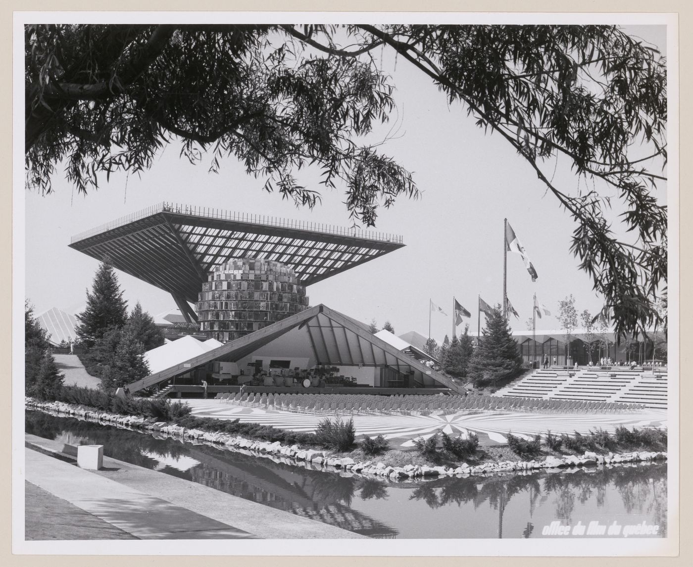 View of the Canada's Pavilion, Expo 67, Montréal, Québec