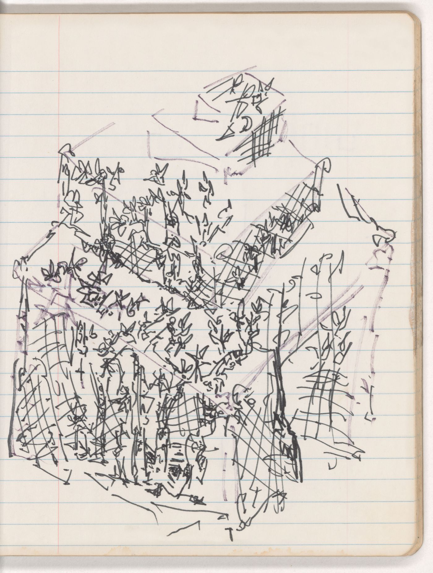 Sketch for Garbage Wall