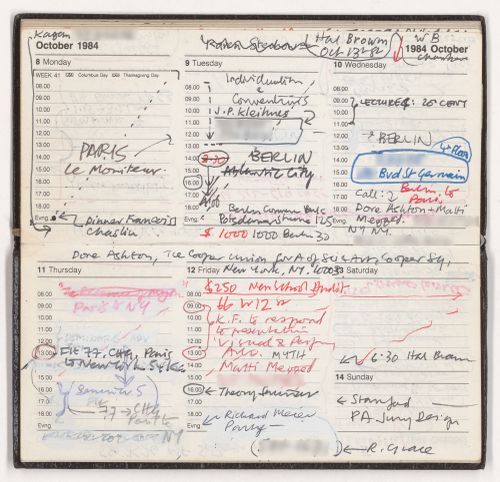 Kenneth Frampton agenda, 1984