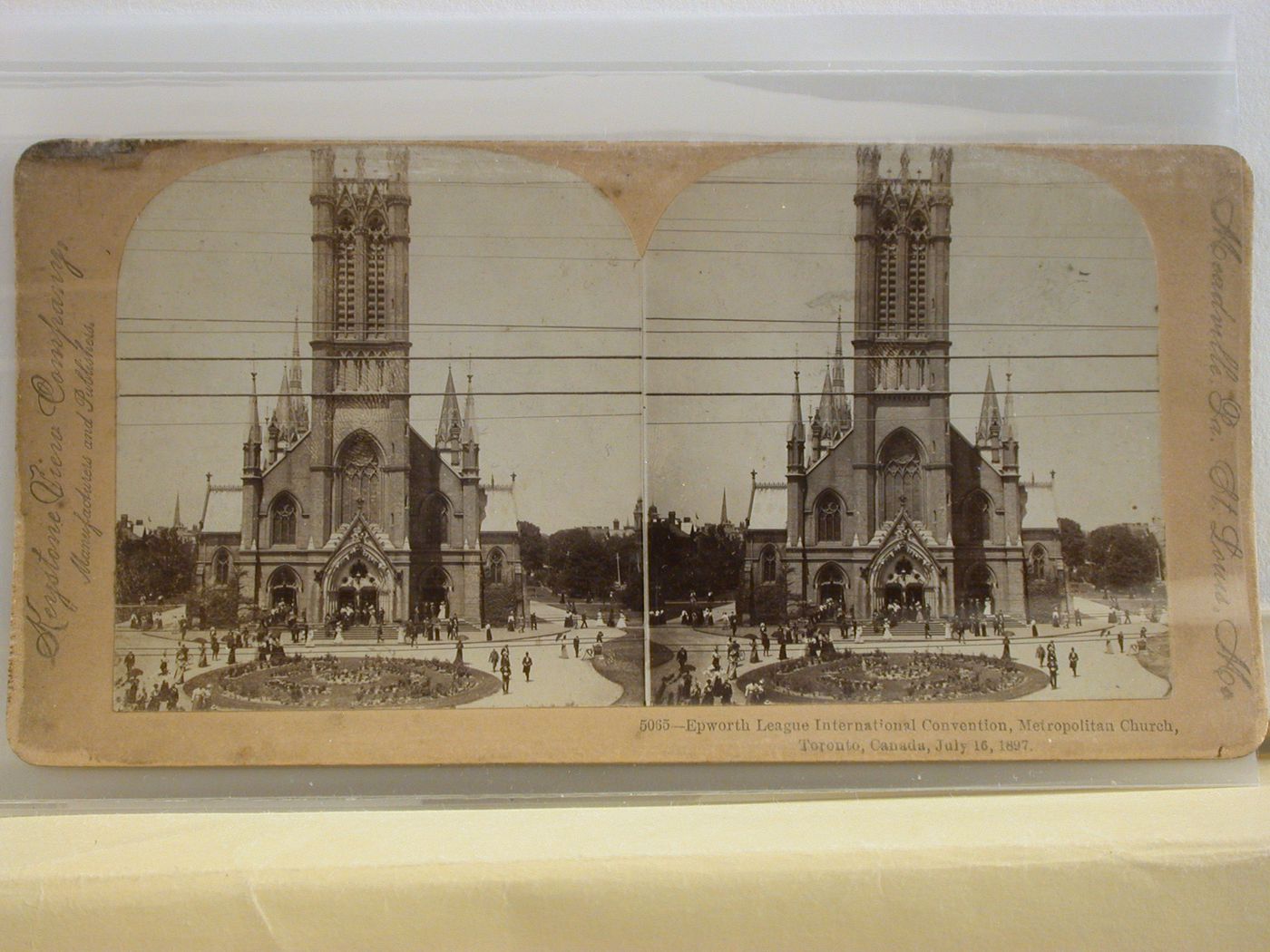 5065-Epworth League international convention, Metropolitan Church, Toronto, Canada July 16, 1897