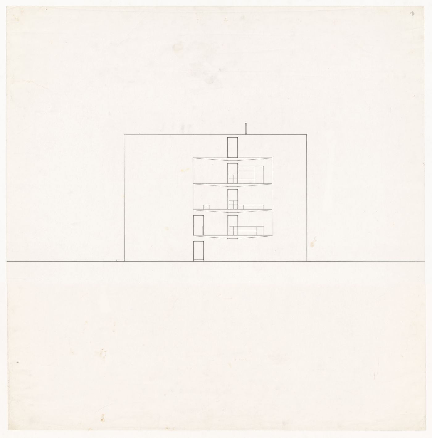 Elevation for Wall House 1