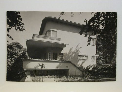 Friedlander house, view from the side, with two-tiered porches, Barmen [?], Germany