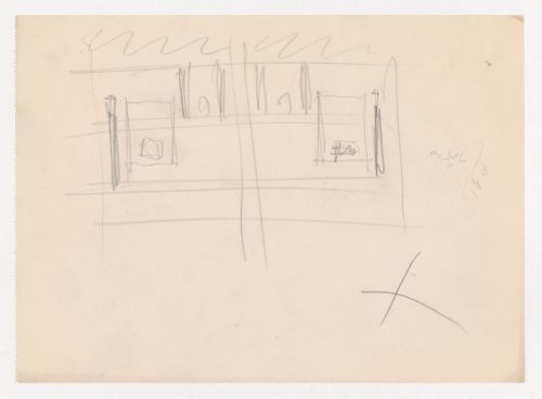 Partial sketch block plan for Illinois Institute of Technology