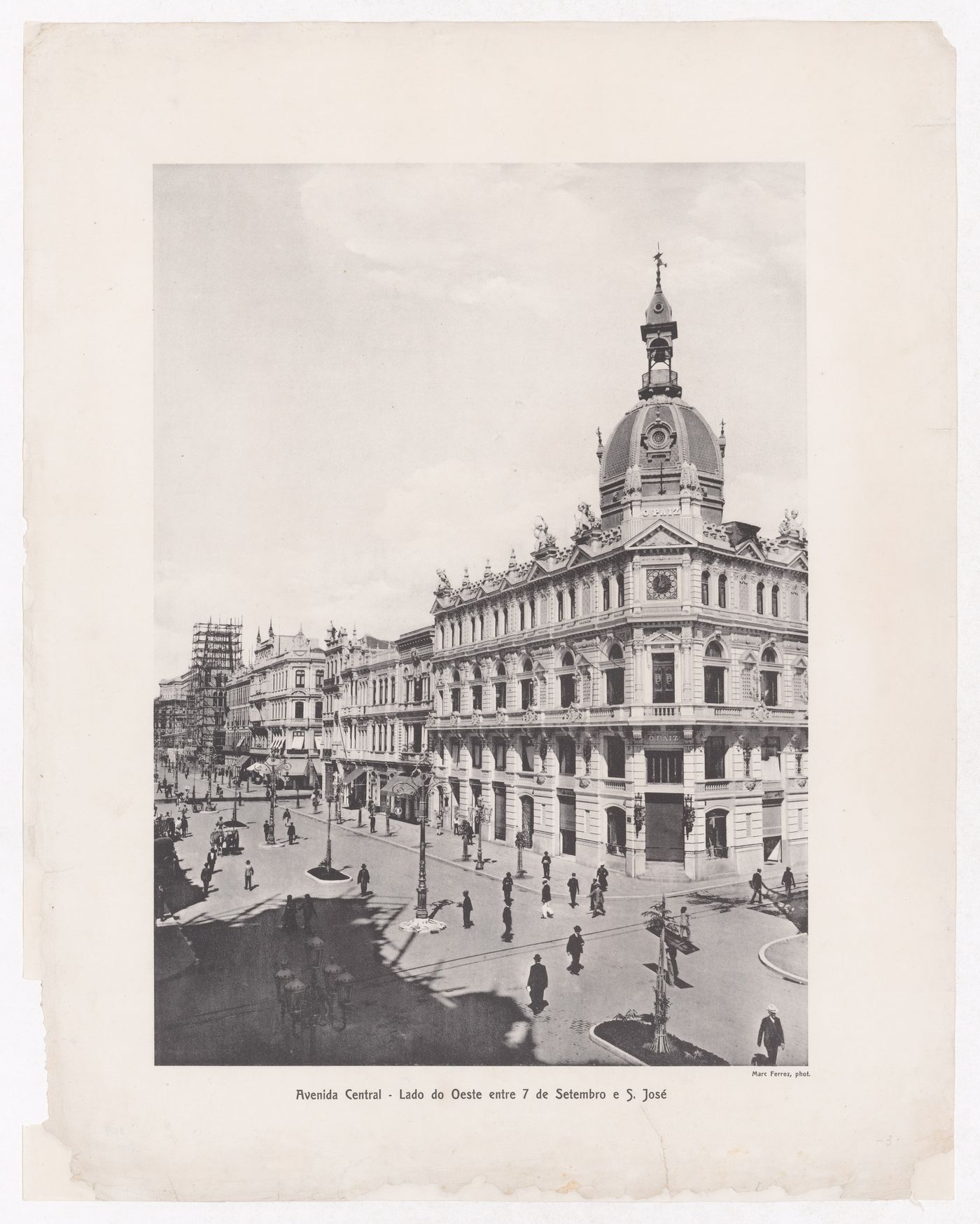 Plate from portfolio ''Avenida Central'', Brazil