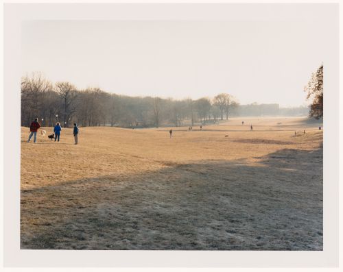Viewing Olmsted: View of The Long Meadow, looking west, Prospect Park, Brooklyn, New York City, New York