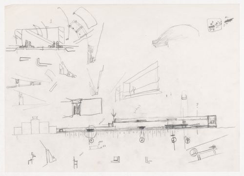 Sketch details for Reitoria da Universidade de Alicante, Alicante, Spain