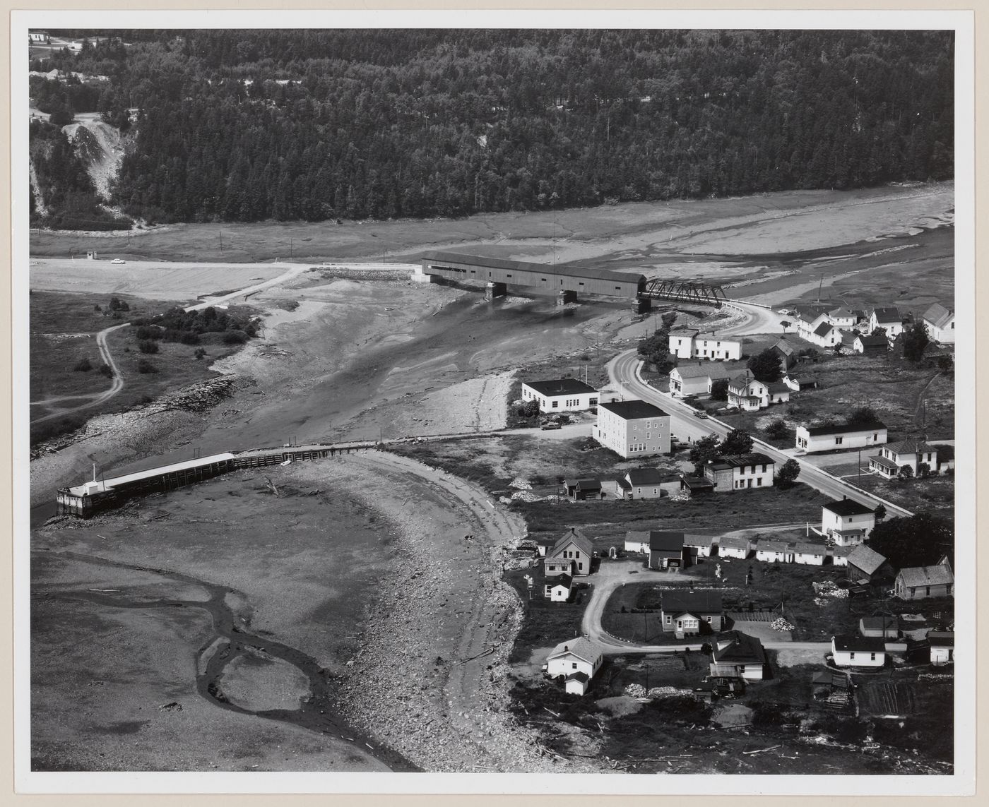 Former ship-building village on Bay of Fundy, Alma, New-Brunswick