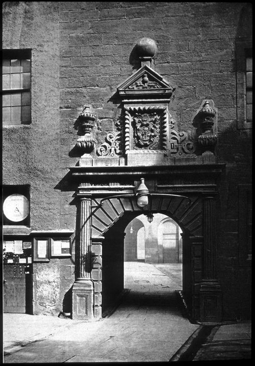 Plate from album ''University of Glasgow, Old and New''