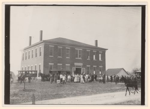 View of Woodburn Consolidated School, Warren County, Kentucky, United States