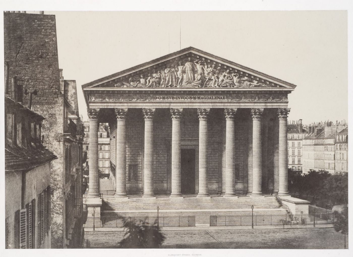 Church of the Madeleine, south façade, Paris, France