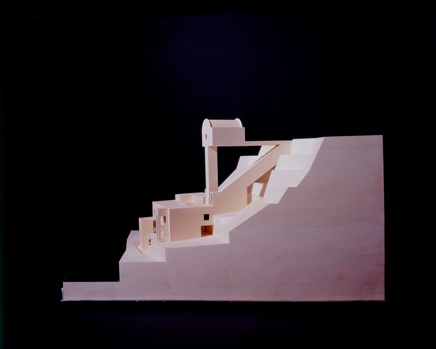 View of model for Casa Mário Bahia [Mário Bahia house], Gondomar, Portugal