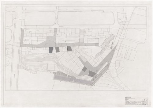 Plan for Reconstrução do Portal de Riquer, Alcoi-Valencia, Spain