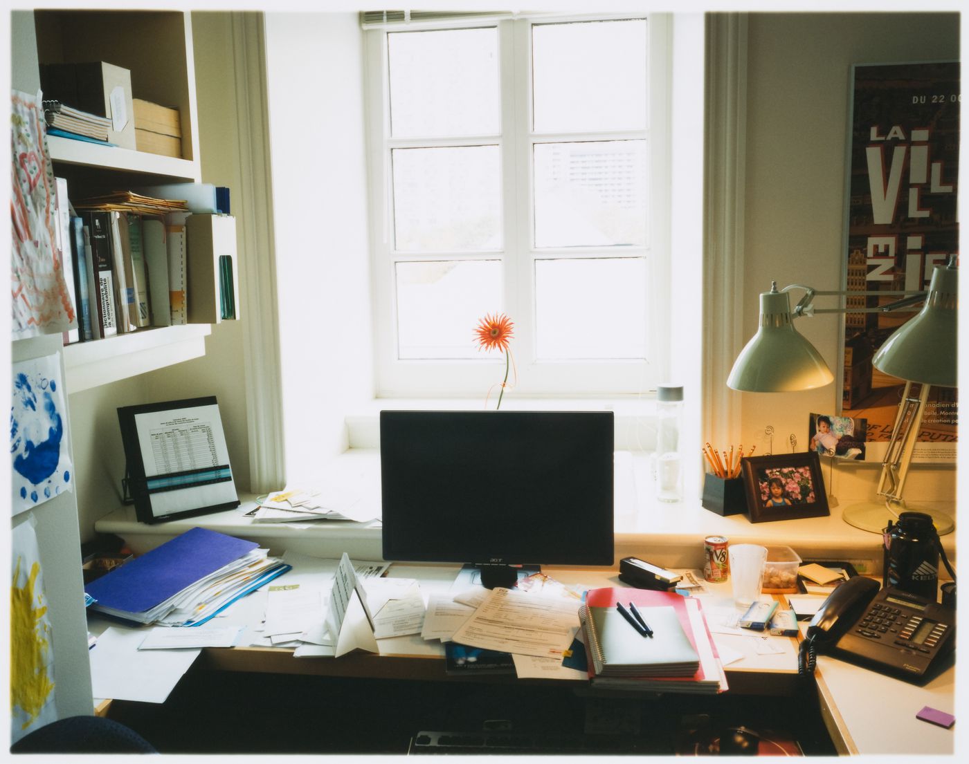 View of an office, Shaughnessy House, Canadian Centre for Architecture, Montréal